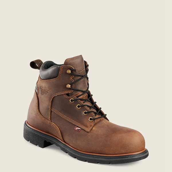 Red Wing Safety Boots Dynaforce® - 6-Inch Toe - Brune - Herre 9706-ADLPQ